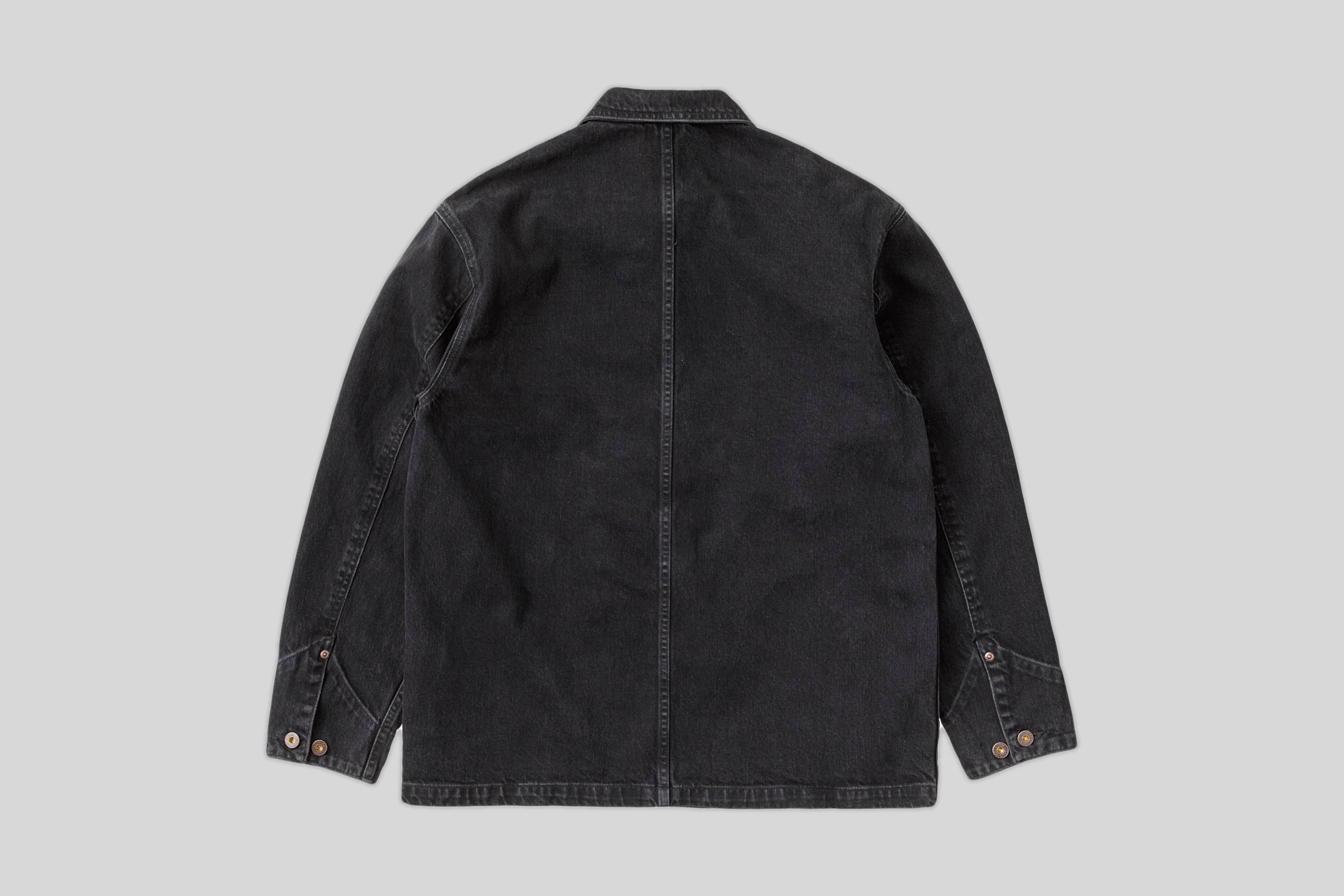 Nudie Jeans Carson Chore Jacket Black Hole