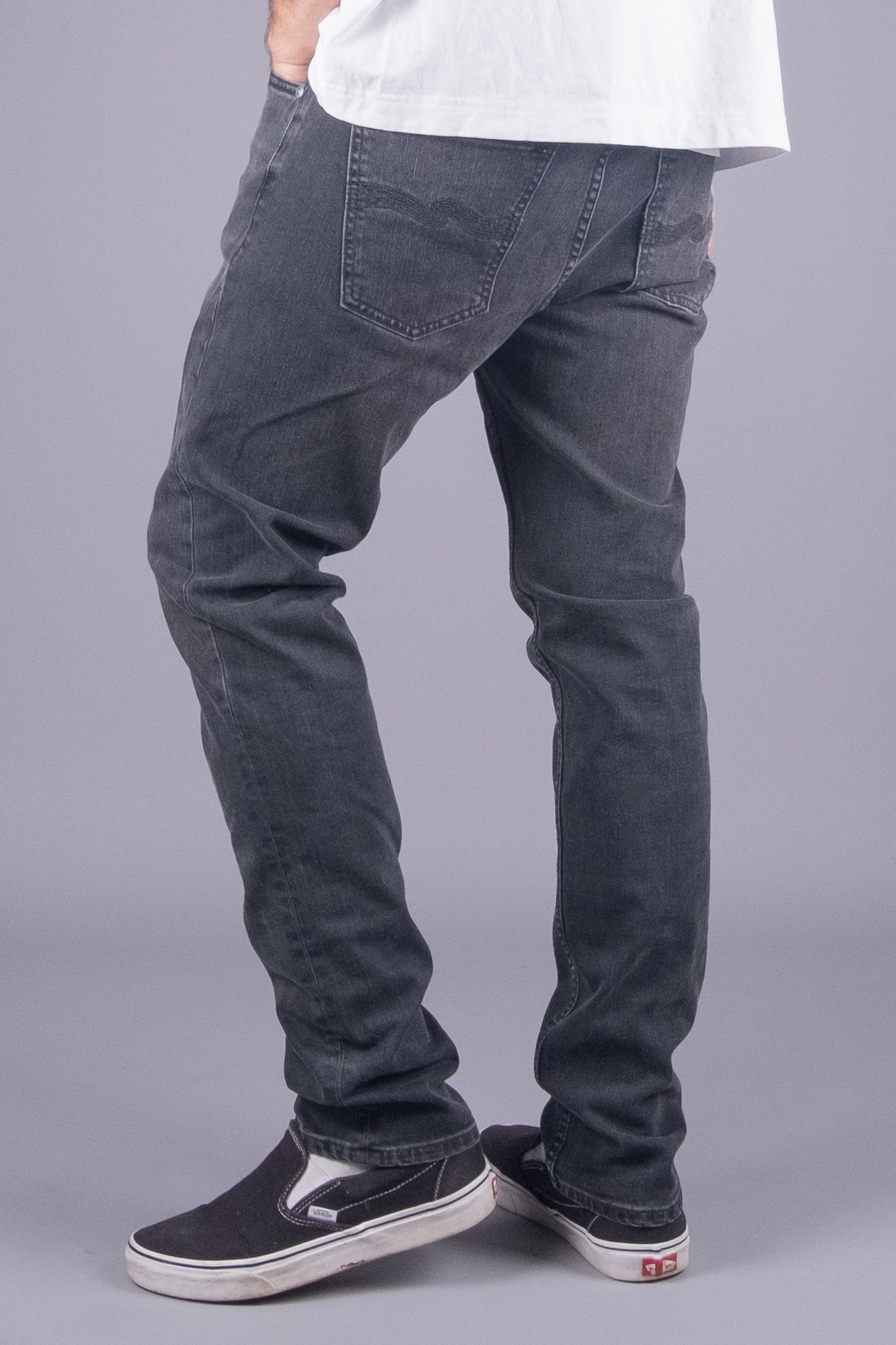 Nudie Jeans Lean Dean Black Eyes