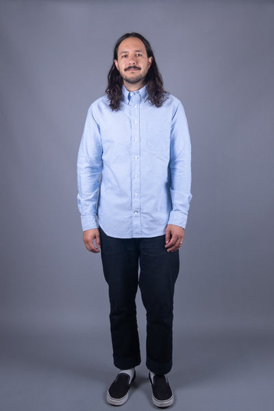 Gitman Vintage Blue Oxford Shirt – Norden