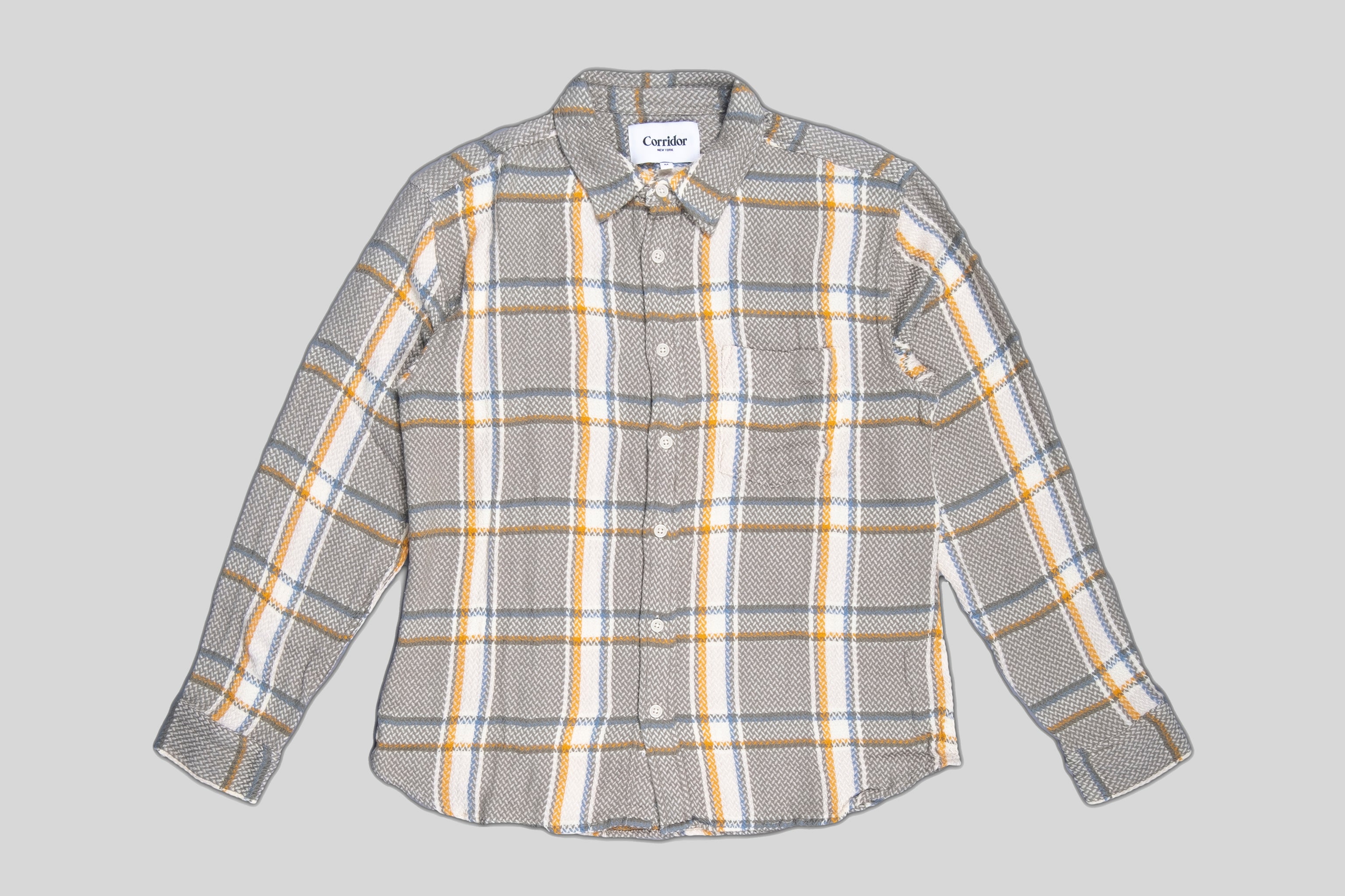 Corridor Acid Plaid Toned Shirt