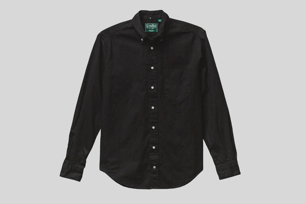 Gitman Vintage Black Overdye Oxford Shirt