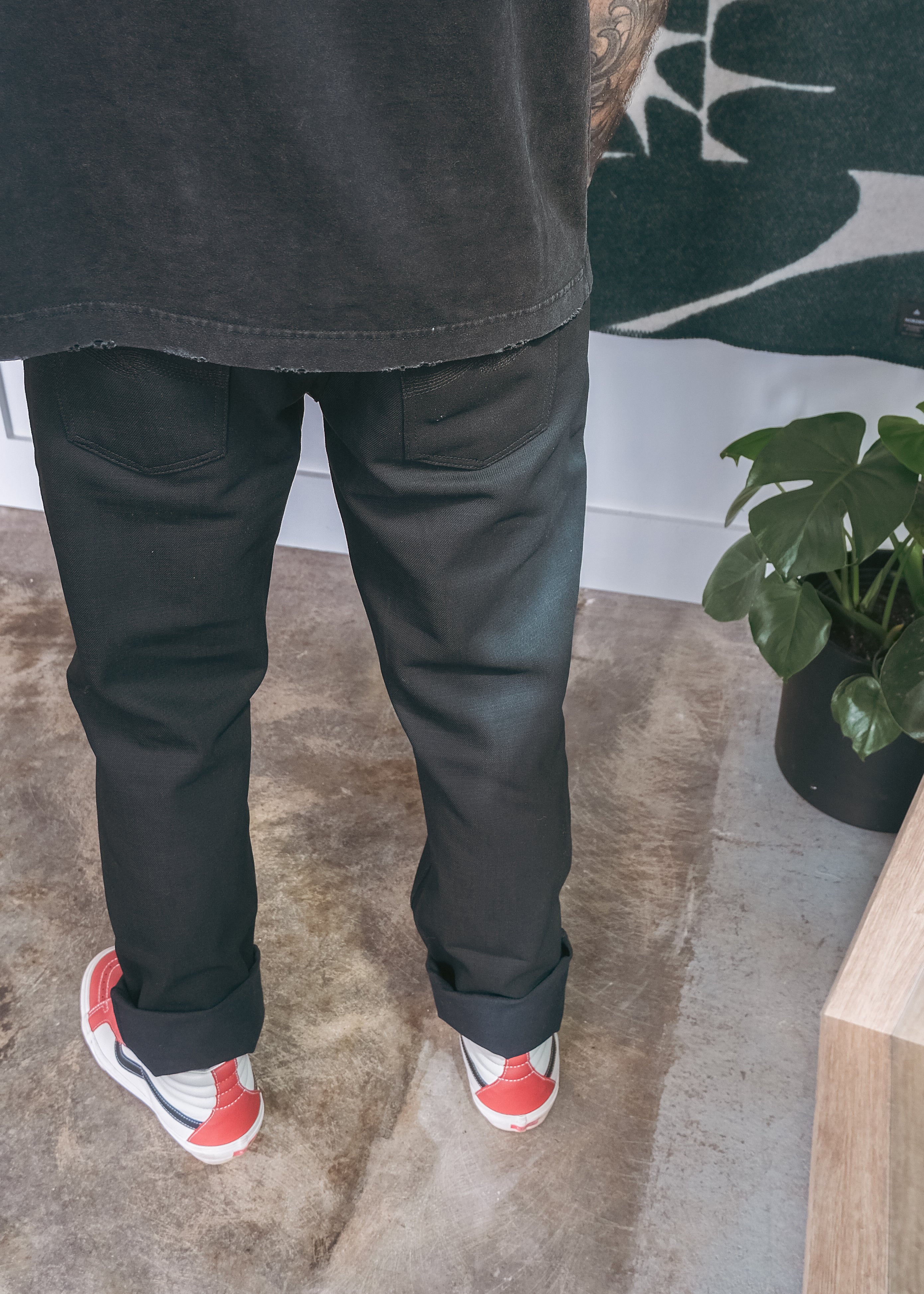 Nudie Jeans Gritty Jackson Dry Black YD – Norden