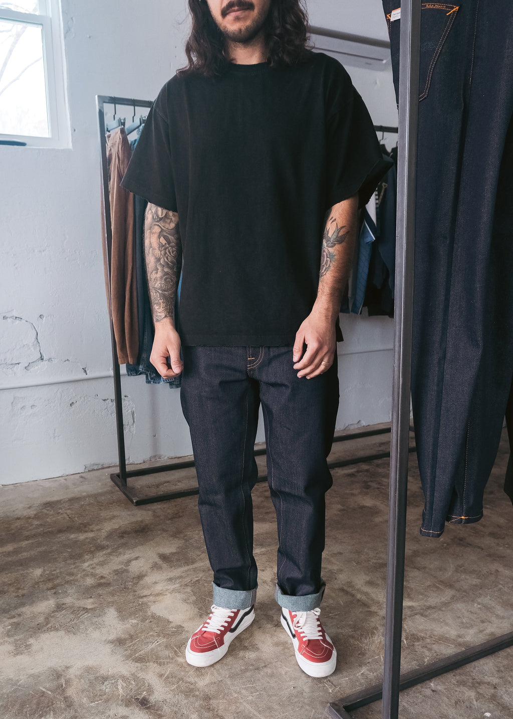 Nudie Jeans Gritty Jackson Dry Classic Navy