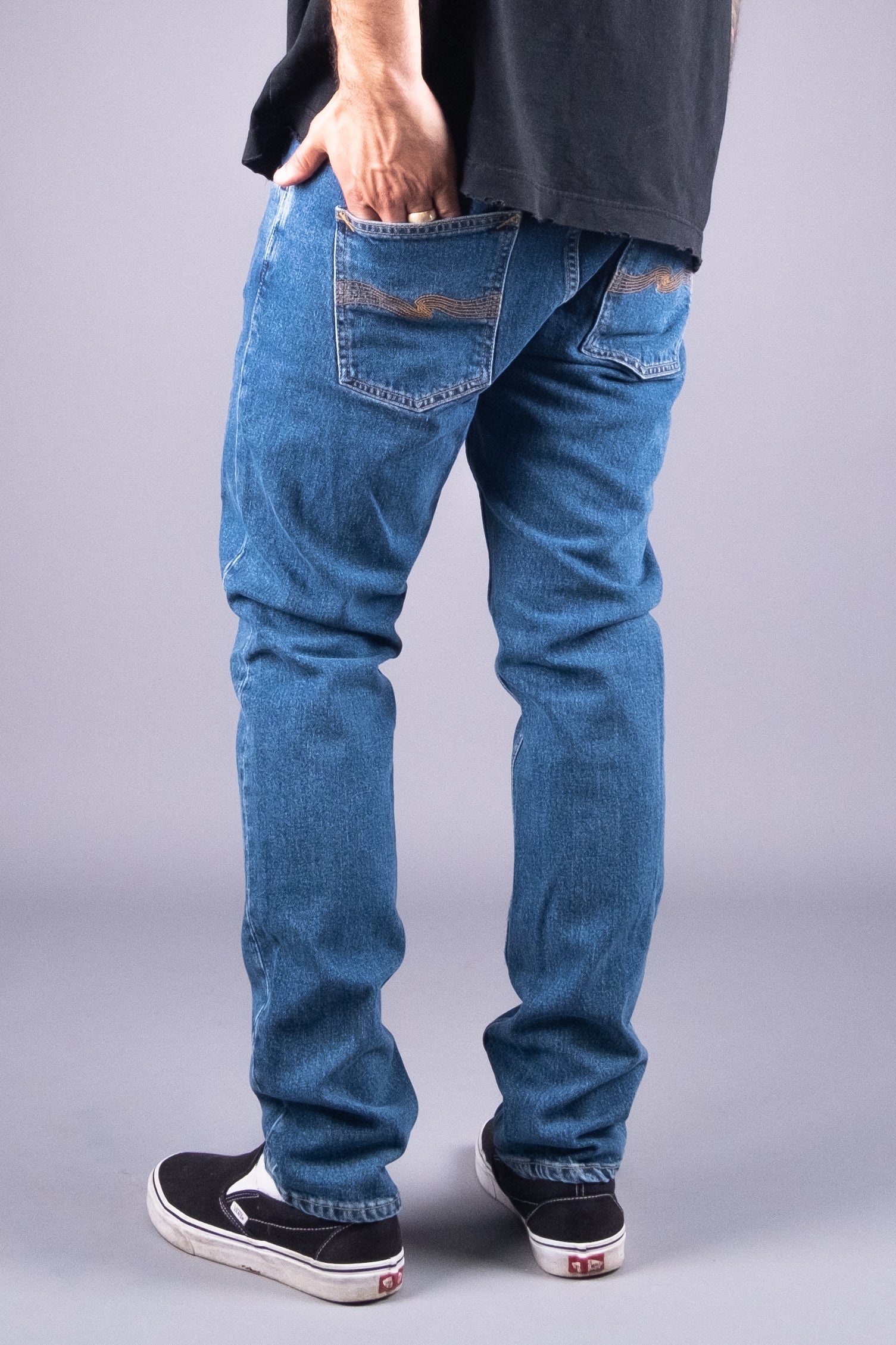 Nudie Jeans Lean Dean Plain Stone