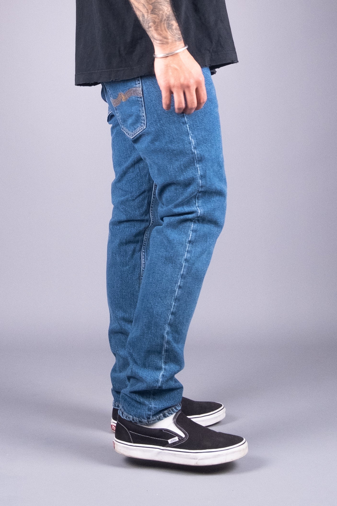 Nudie Jeans Lean Dean Plain Stone