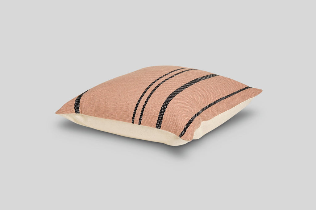 Morrow Soft Goods Luna Throw Pillow (Coral / Black)