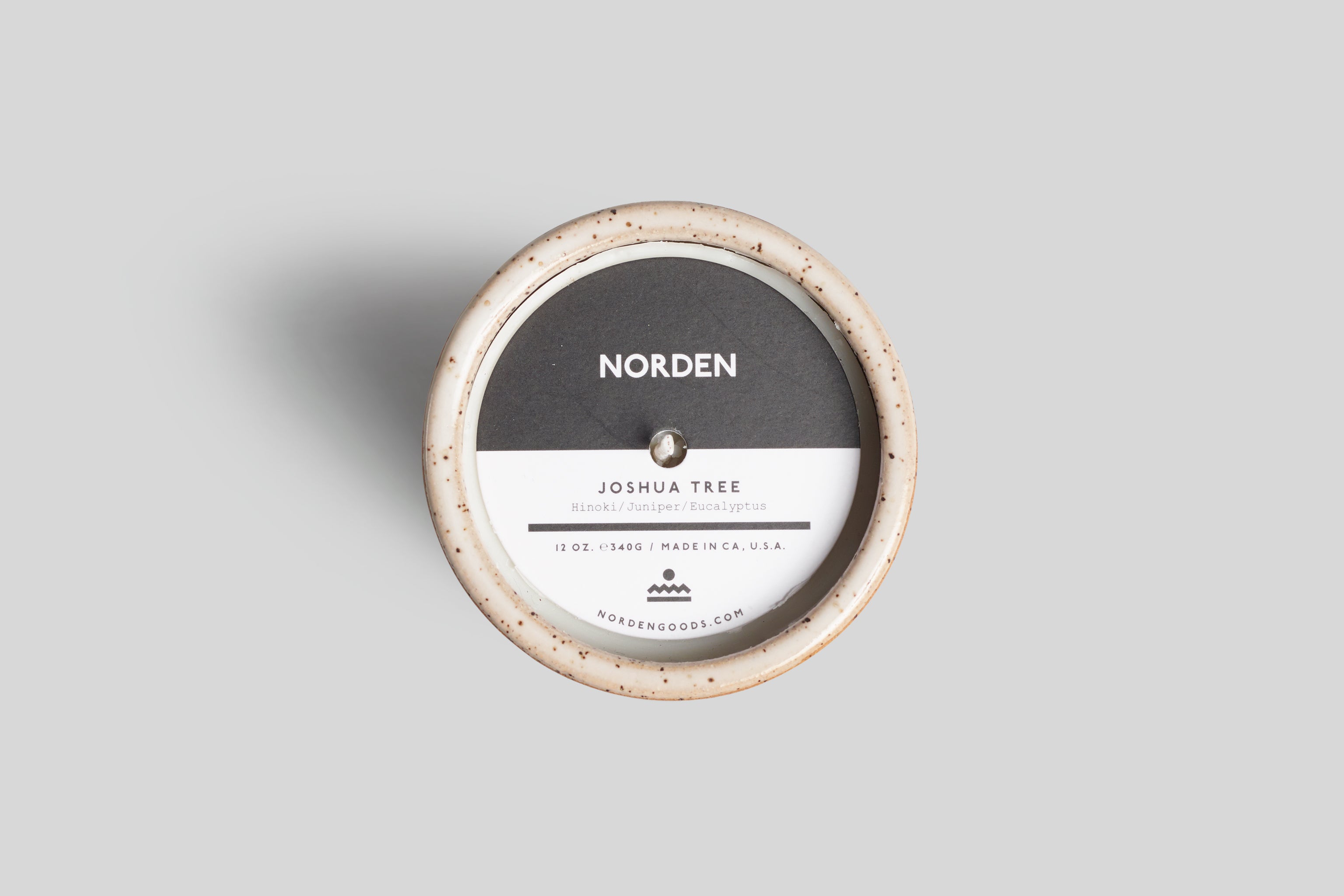 Norden Joshua Tree 12 oz. Ceramic Candle