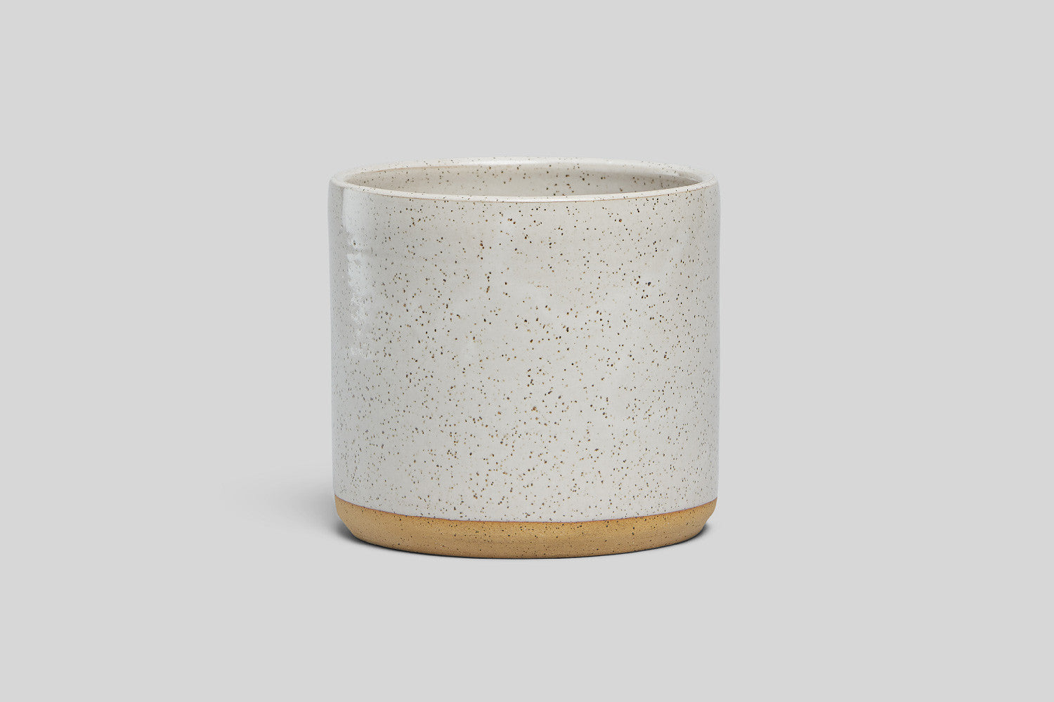 Norden 7" Planter (White Speckle)